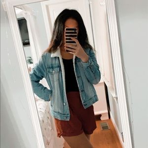 One sunset lane Sherpa jacket